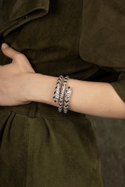 Kaa Double Wrap-Around Bangle