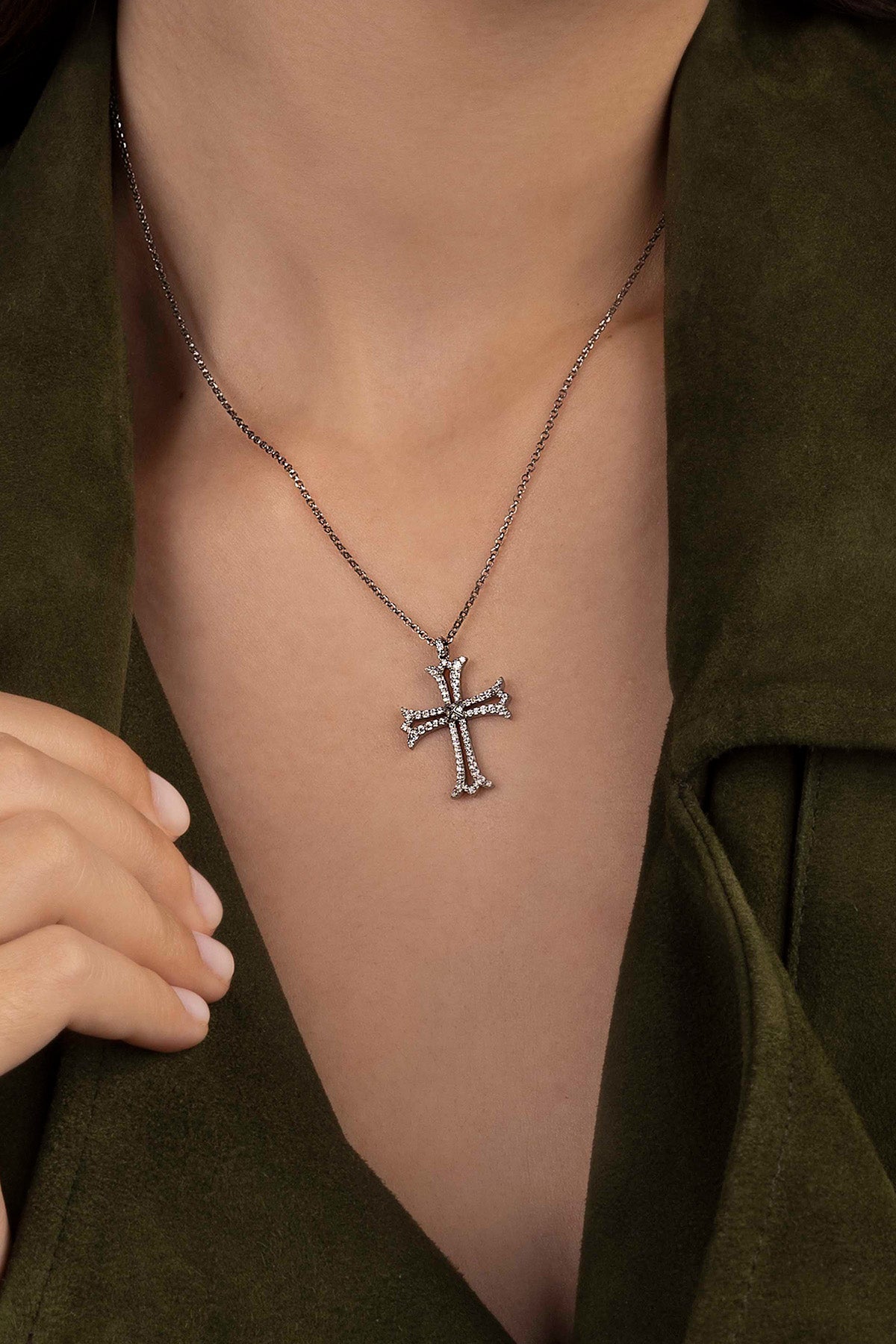 Cross Adjustable Necklace