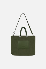 APM Monaco Suede XL Tote Bag