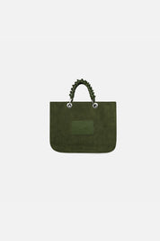 APM Monaco Suede Tote Bag