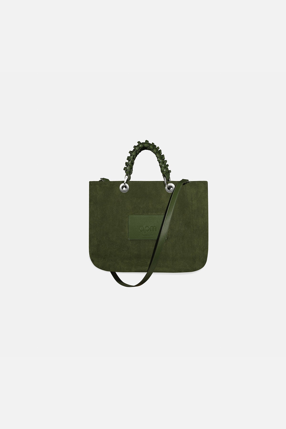 APM Monaco Suede Tote Bag