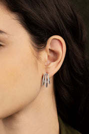 Triple Hoop Earrings