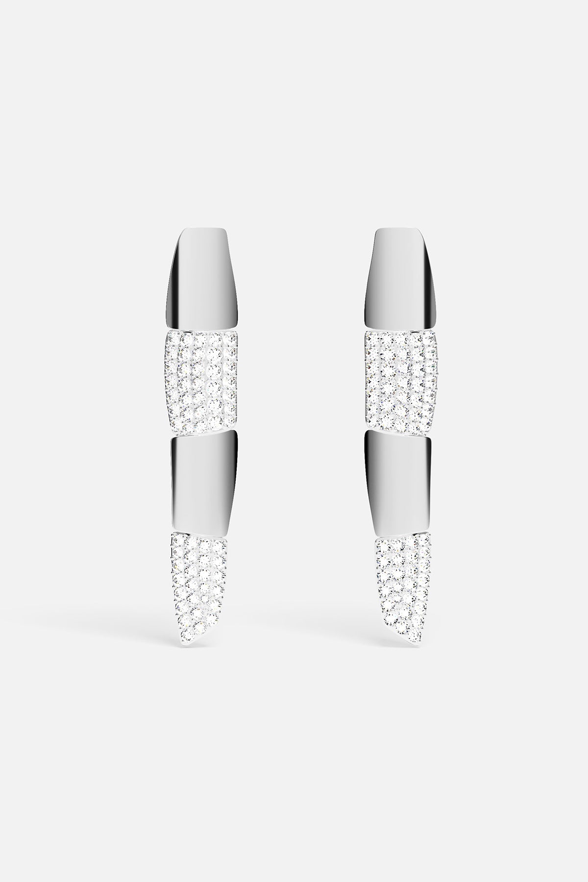 Pavé Drop Earrings
